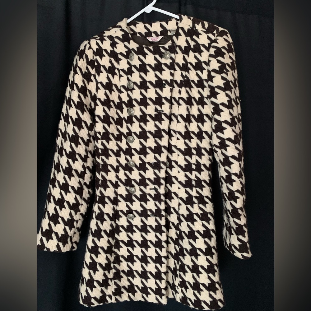 Women’s houndstooth Peacoat Original Penguin